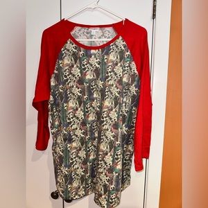 LuLaRoe Disney Cruella de Vil top 2XL